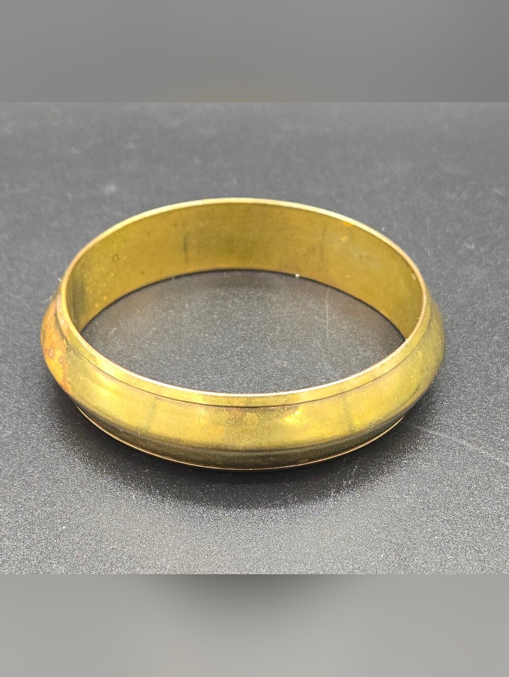 Vintage Brass Lightweight Metal Bangle